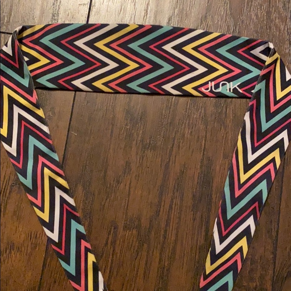 Junk Headbands multi color tie headband